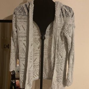 Cardigan with hoodie 🌸